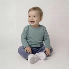 YAMP - Polera Bebé Niño Manga Larga Algodón