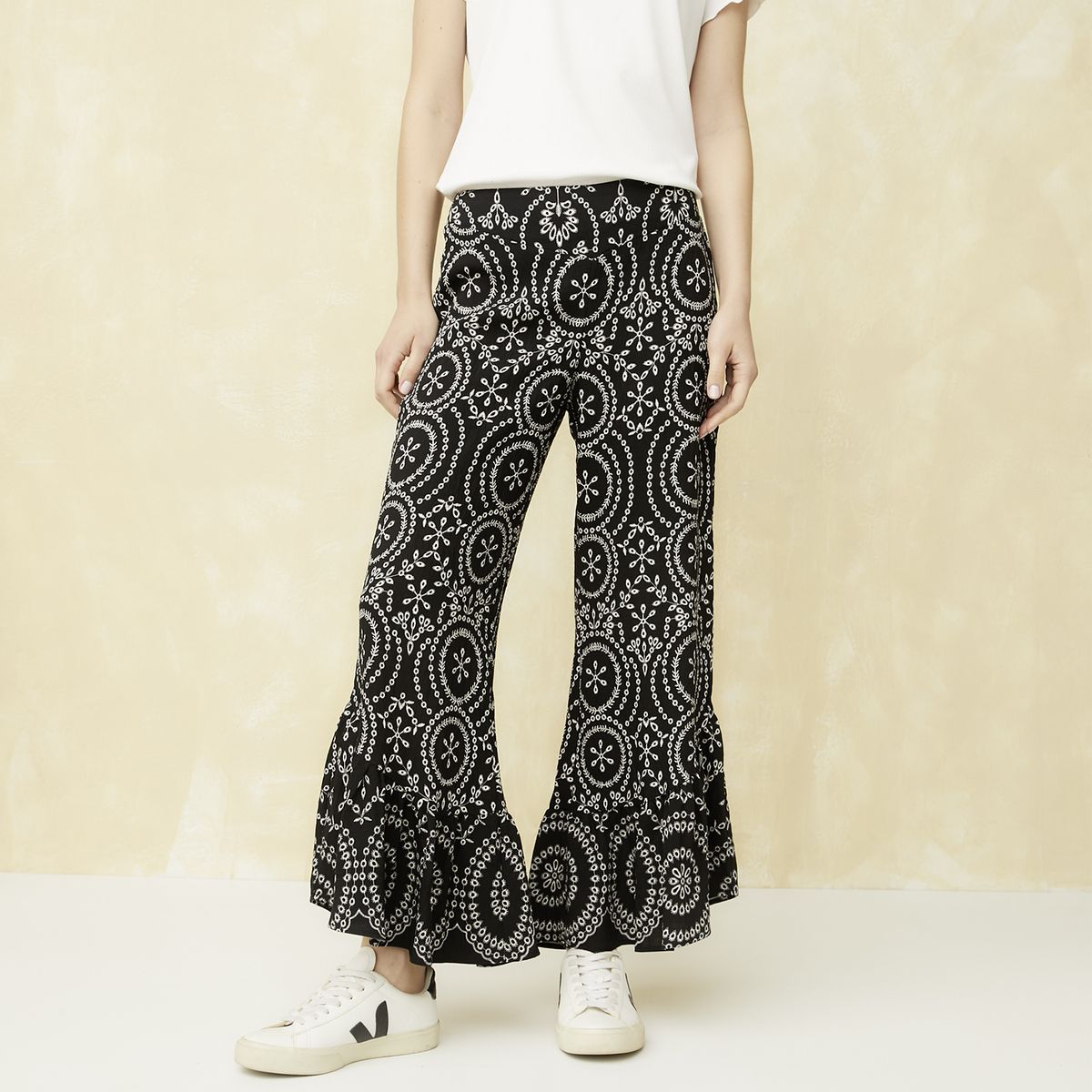 UNIVERSITY CLUB - Pantalón Tiro Alto Mujer University Club