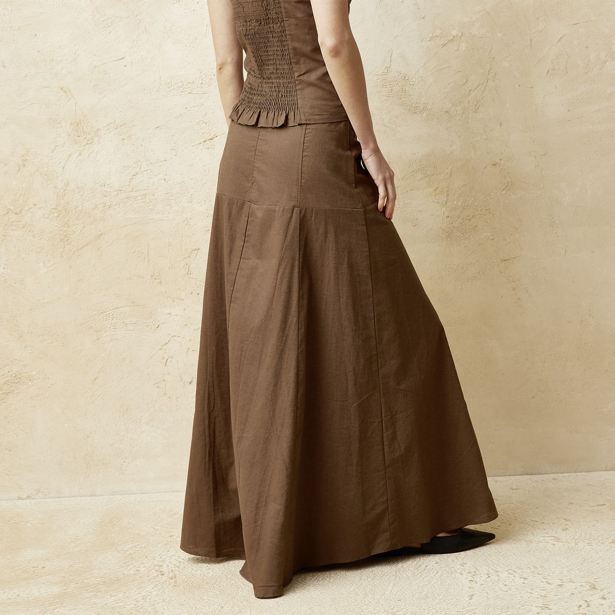 BASEMENT - Falda Midi Mujer Basement