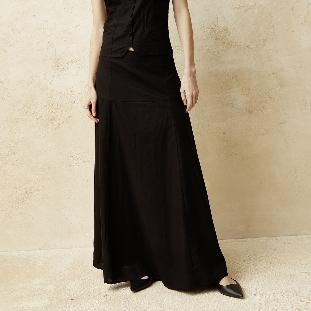 BASEMENT - Falda Midi Mujer Basement