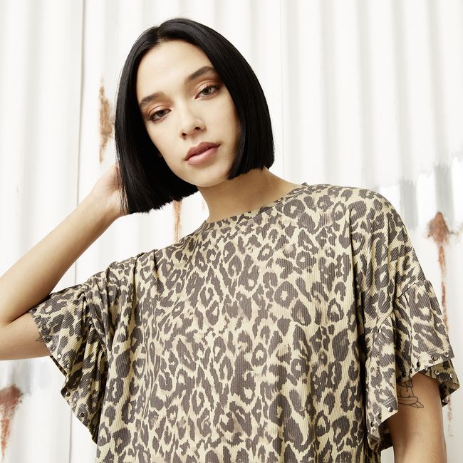 AMERICANINO - Polera Manga Corta Mujer Americanino