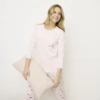 Polera De Pijama Algodón Mujer