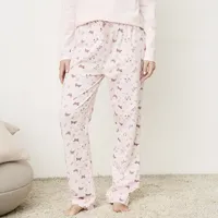 Pantalón Largo de Pijama Algodón Mujer