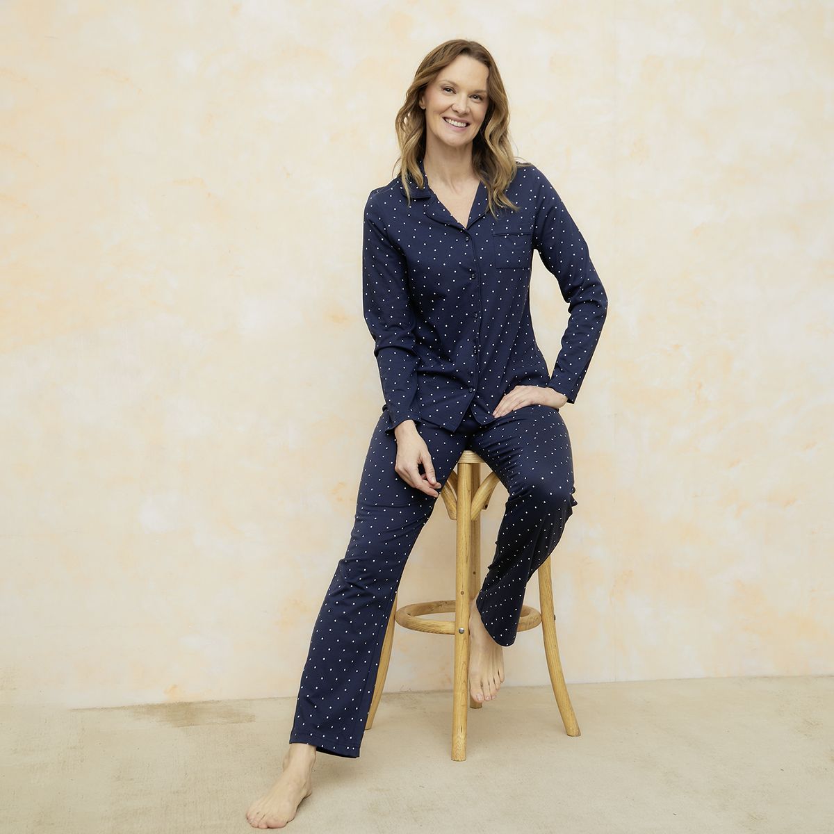 S COCCI - Pijama Camisero 100% Algodón Mujer S Cocci