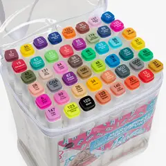 BARBIE - 48 Marcadores Doble Punta