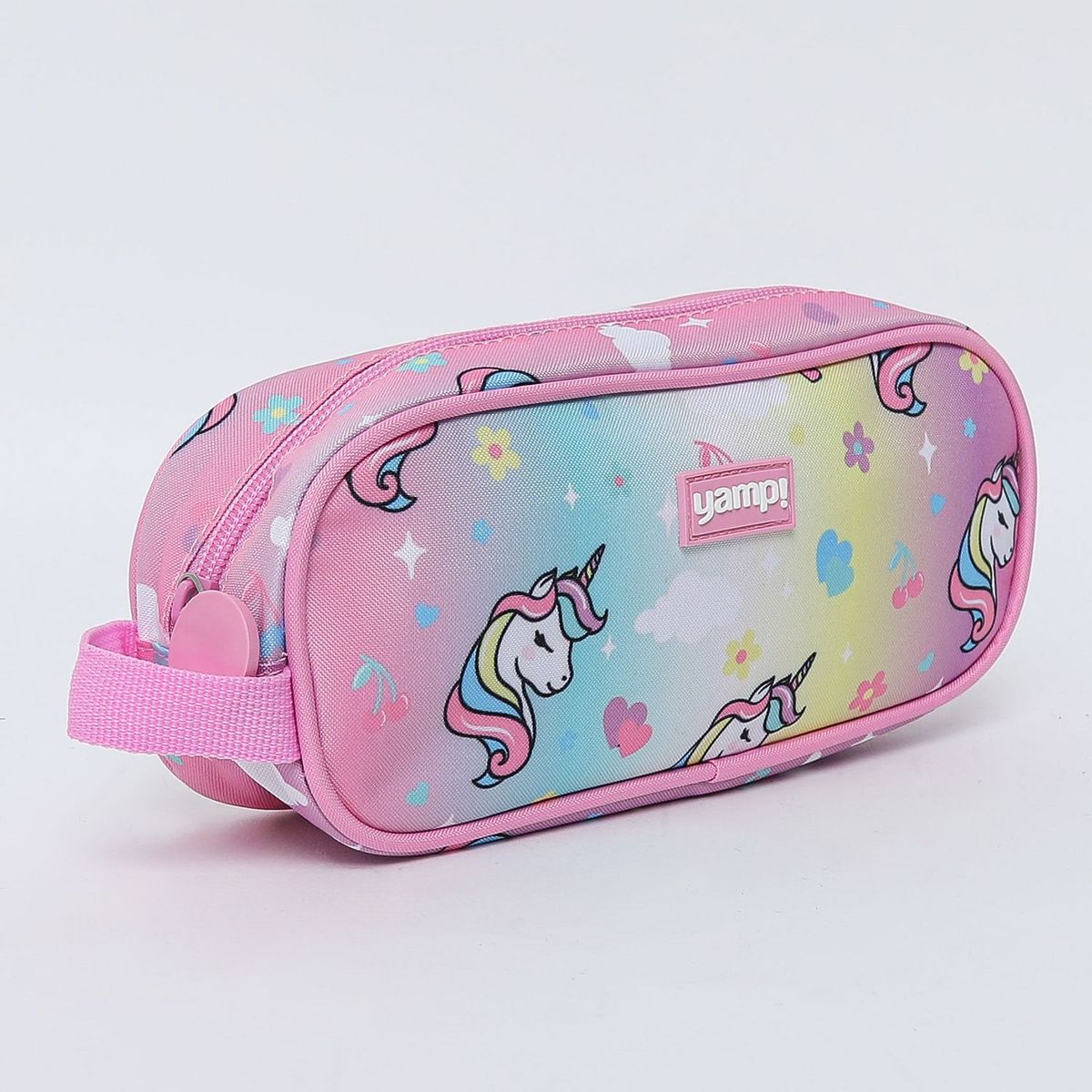 YAMP - Pack Escolar Mochila con rueditas + Lonchera + Estuche