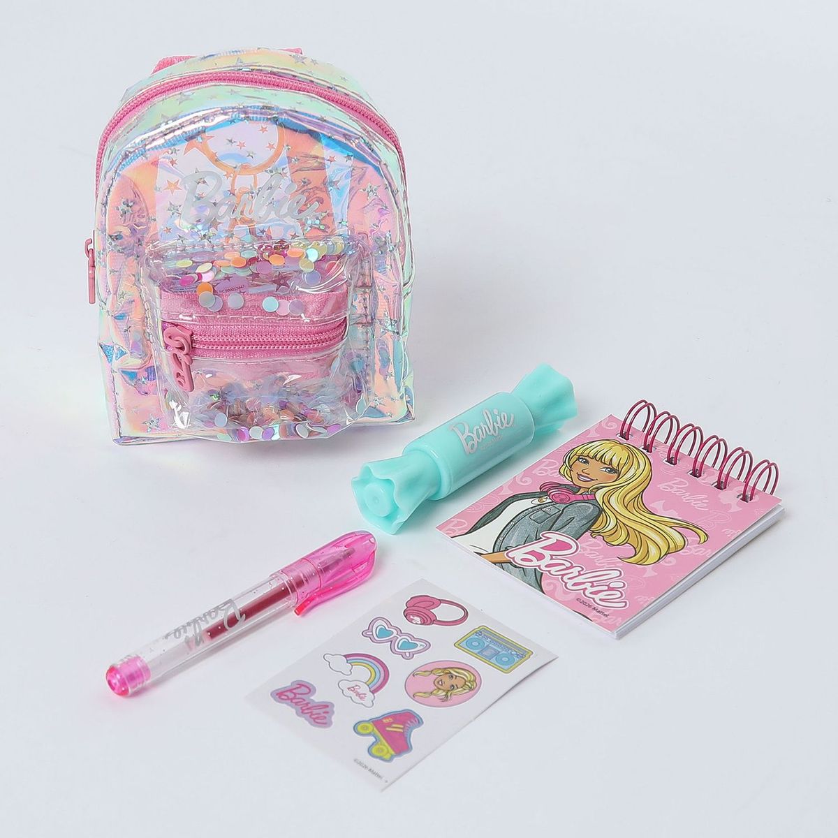 BARBIE - Pack Mini Mochila 5 Piezas