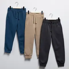 YAMP - Pack de 3 Pantalones de buzo Niño