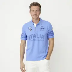 LA MARTINA - Polera Manga Corta Hombre