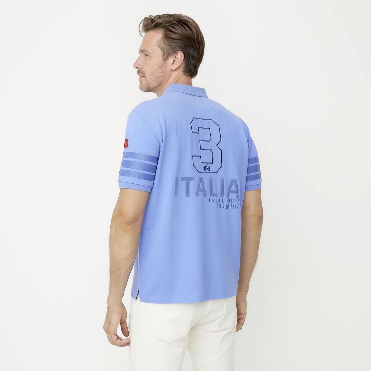 LA MARTINA - Polera Manga Corta Hombre La Martina