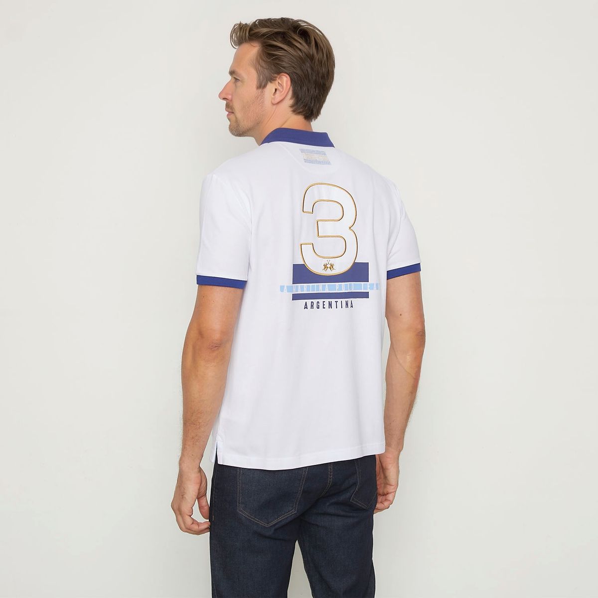 LA MARTINA - Polera Manga Corta Hombre La Martina