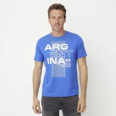 LA MARTINA - Polera Manga Corta Hombre