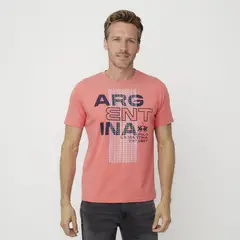 LA MARTINA - Polera Manga Corta Hombre