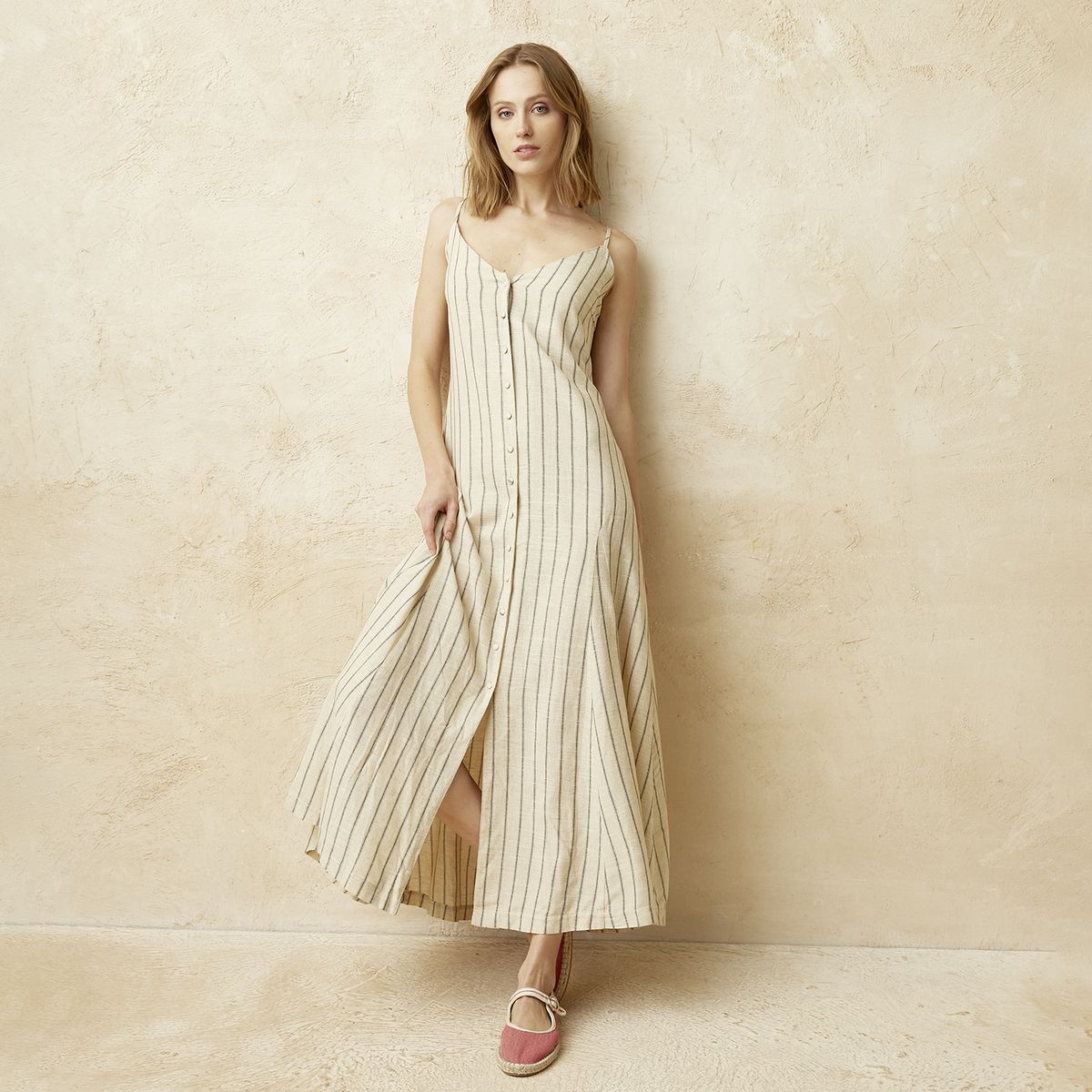 BASEMENT - Vestido Sin Manga Mujer Basement