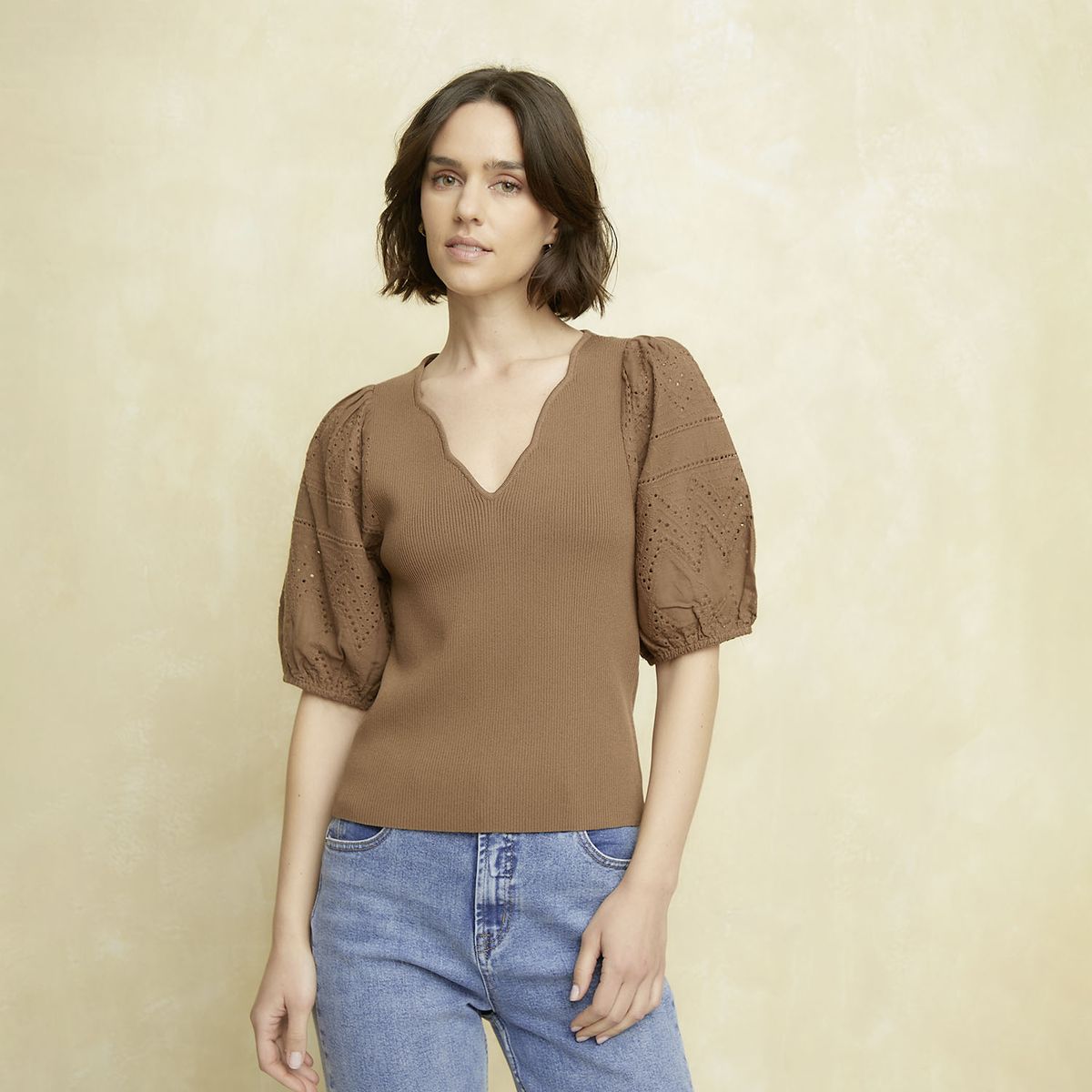 UNIVERSITY CLUB - Polera Manga Corta Mujer University Club