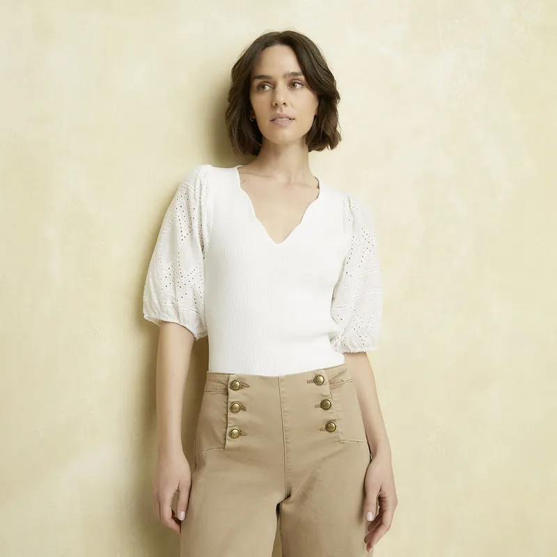 UNIVERSITY CLUB - Polera Manga Corta Mujer University Club