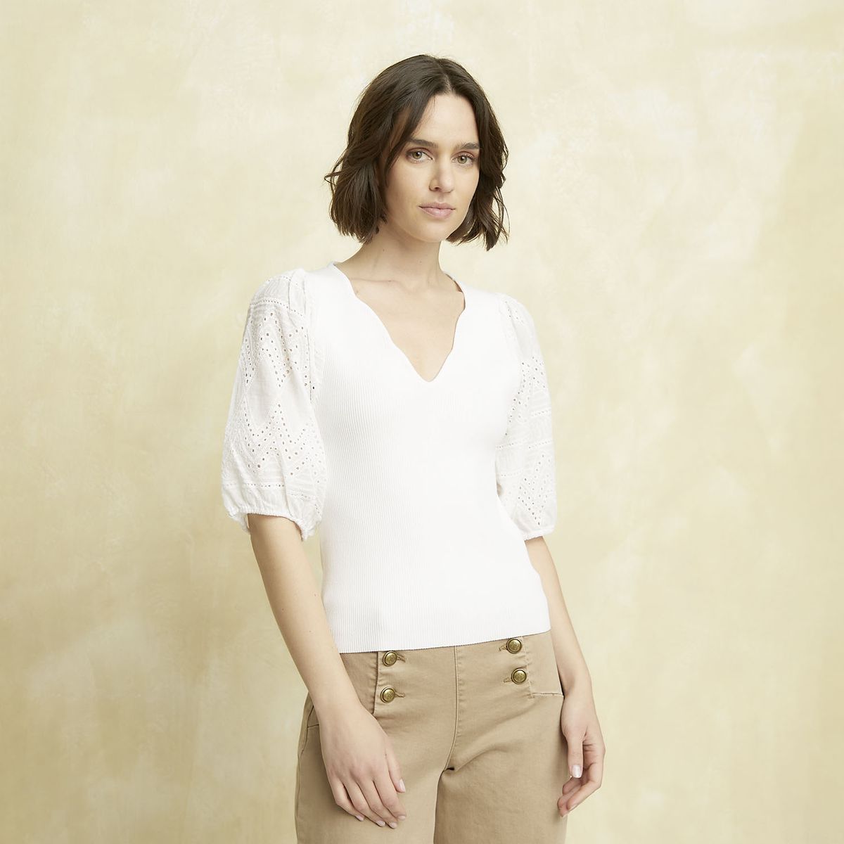 UNIVERSITY CLUB - Polera Manga Corta Mujer University Club