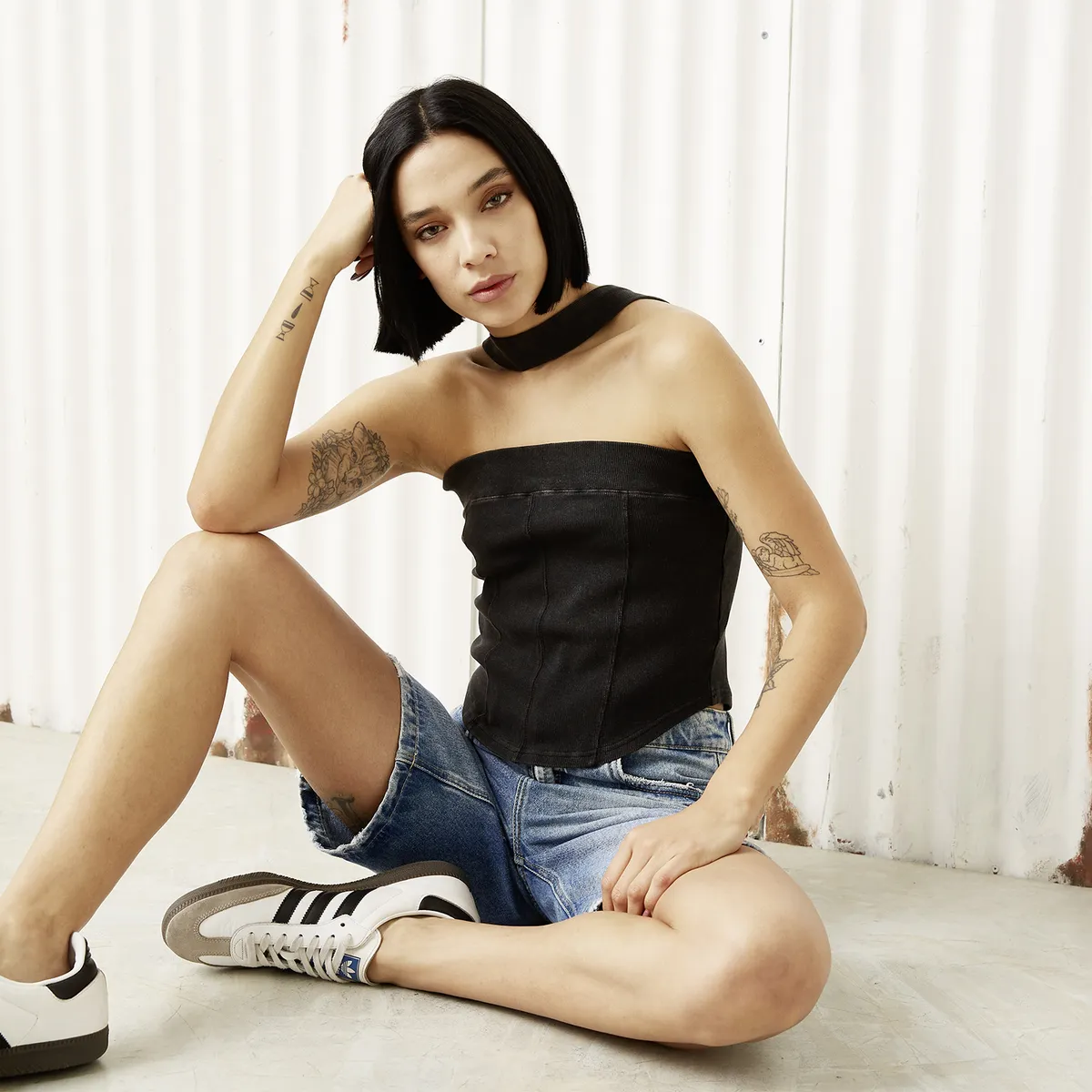 AMERICANINO - Polera Sin Mangas Algodón Mujer Americanino