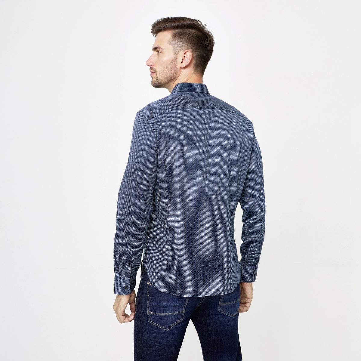 MOSSIMO - Camisa Casual Manga Corta Algodón Hombre Mossimo