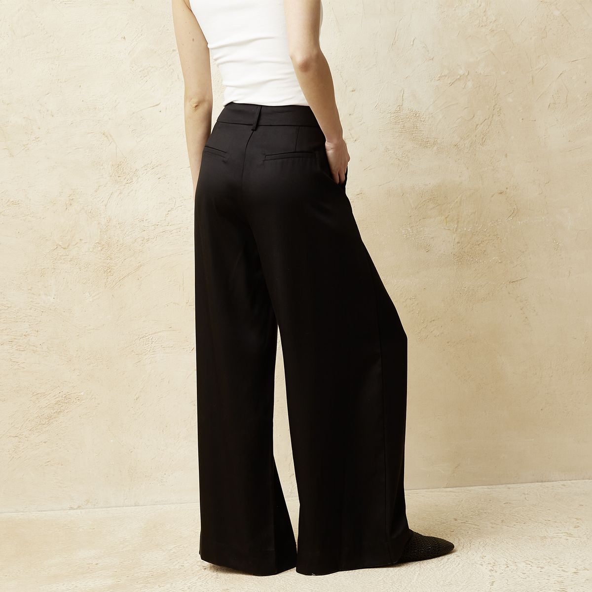 BASEMENT - Pantalón Tiro Alto Mujer Basement