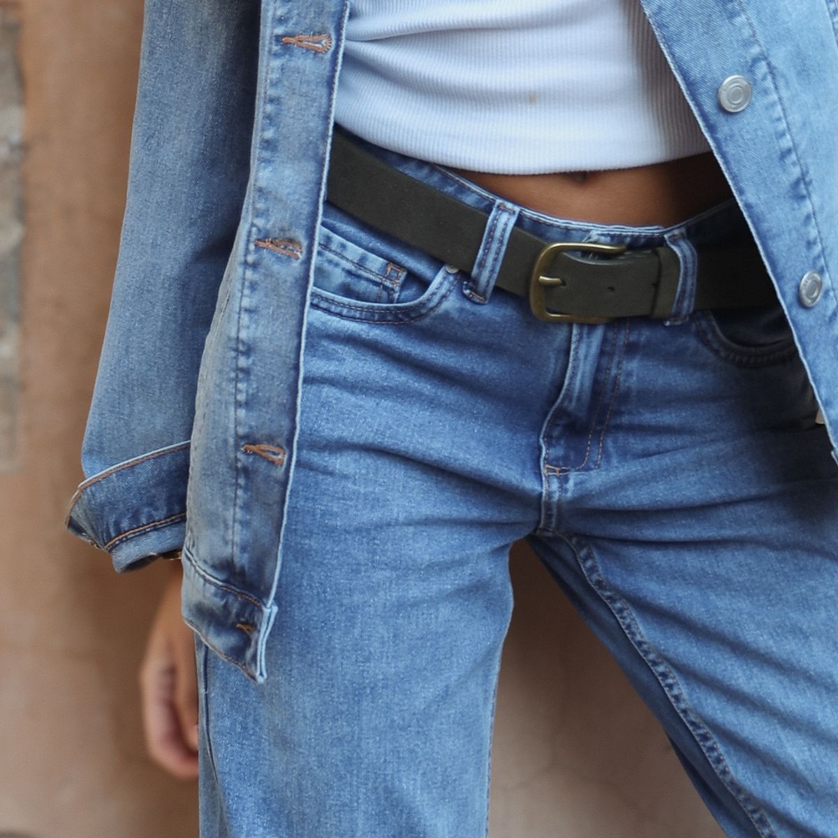 BASEMENT - Cinturón 100% Cuero Paula Mekis