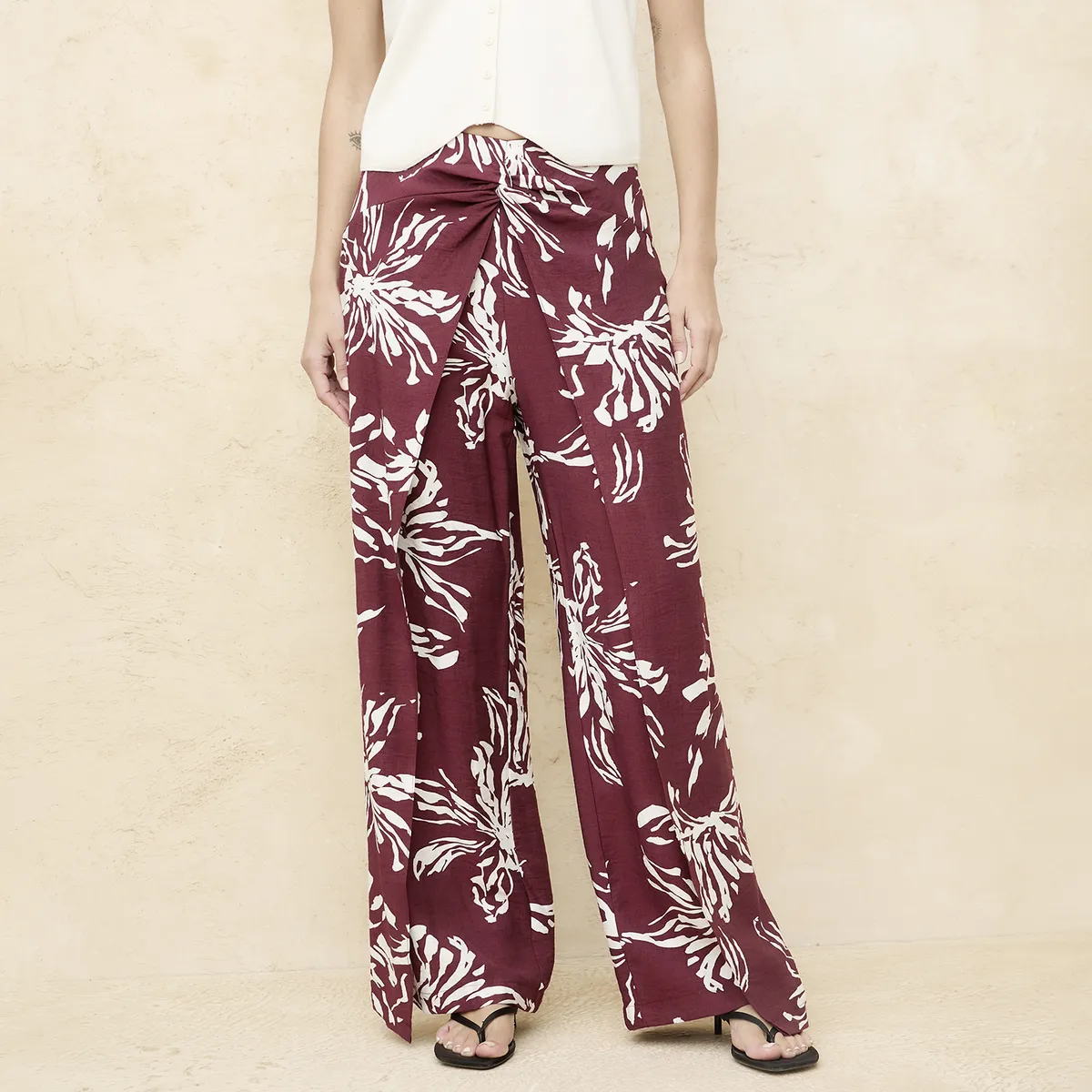 BASEMENT - Pantalón Tiro Medio Mujer Basement