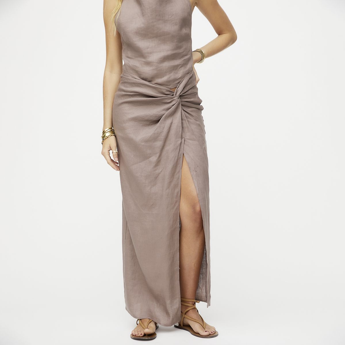 BASEMENT - Falda Larga Mujer Paula Mekis Basement