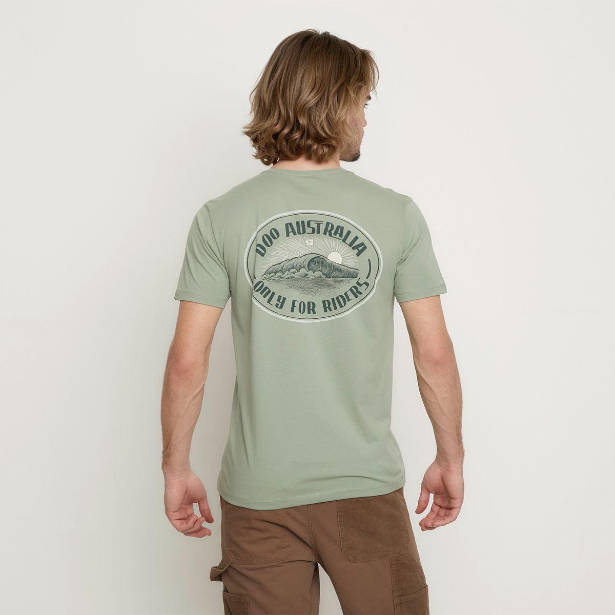 DOO AUSTRALIA - Polera Manga Corta Algodón Hombre Doo Australia