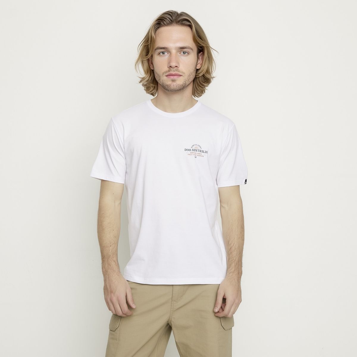 DOO AUSTRALIA - Polera Manga Corta Algodón Hombre Doo Australia