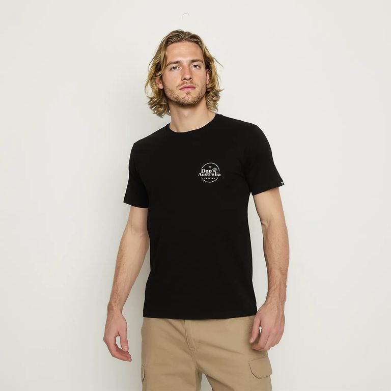 Polera Manga Corta Algodón Hombre