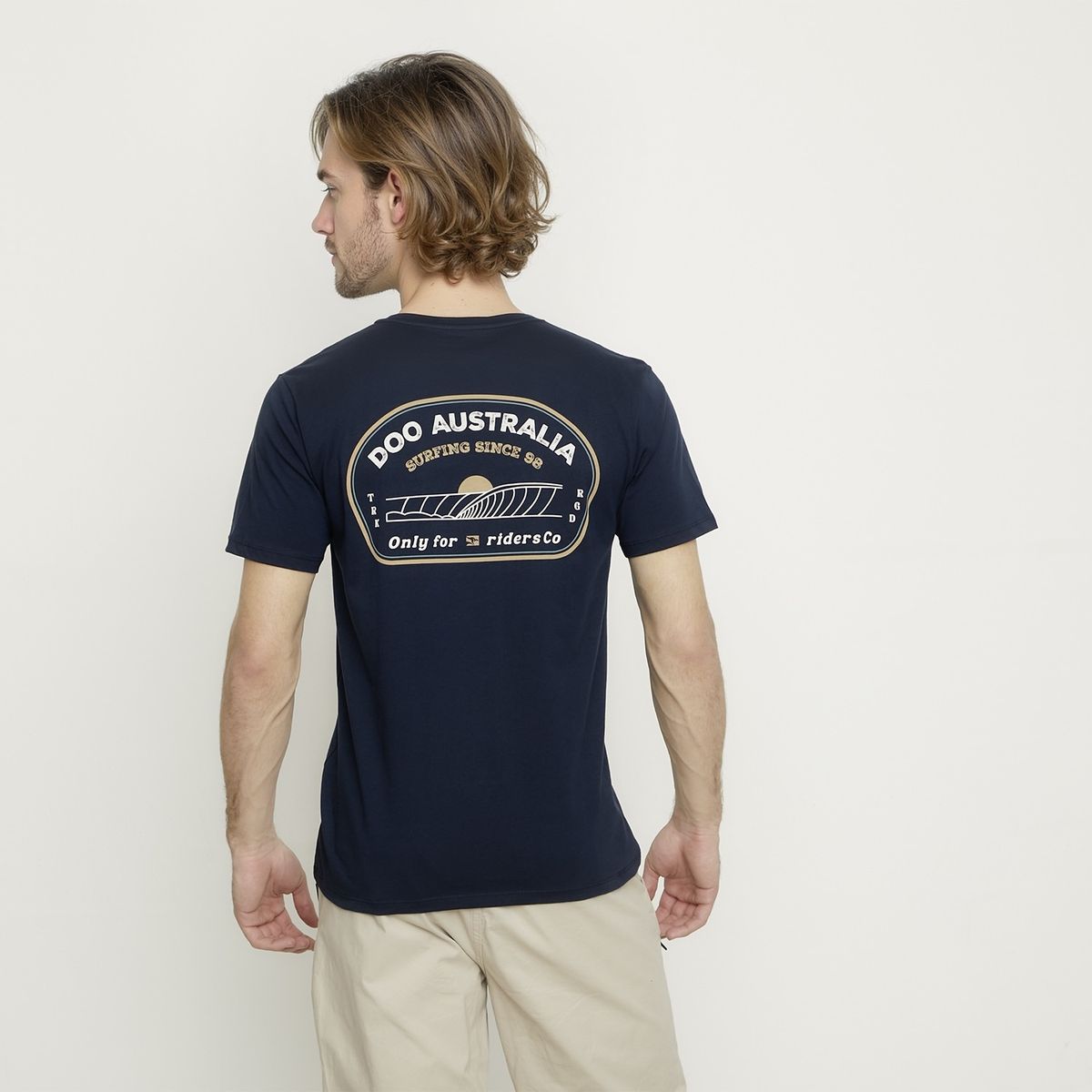 DOO AUSTRALIA - Polera Manga Corta Algodón Hombre Doo Australia