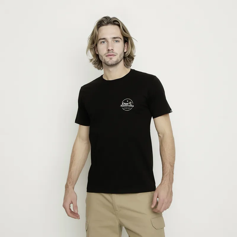DOO AUSTRALIA - Polera Manga Corta Algodón Hombre Doo Australia