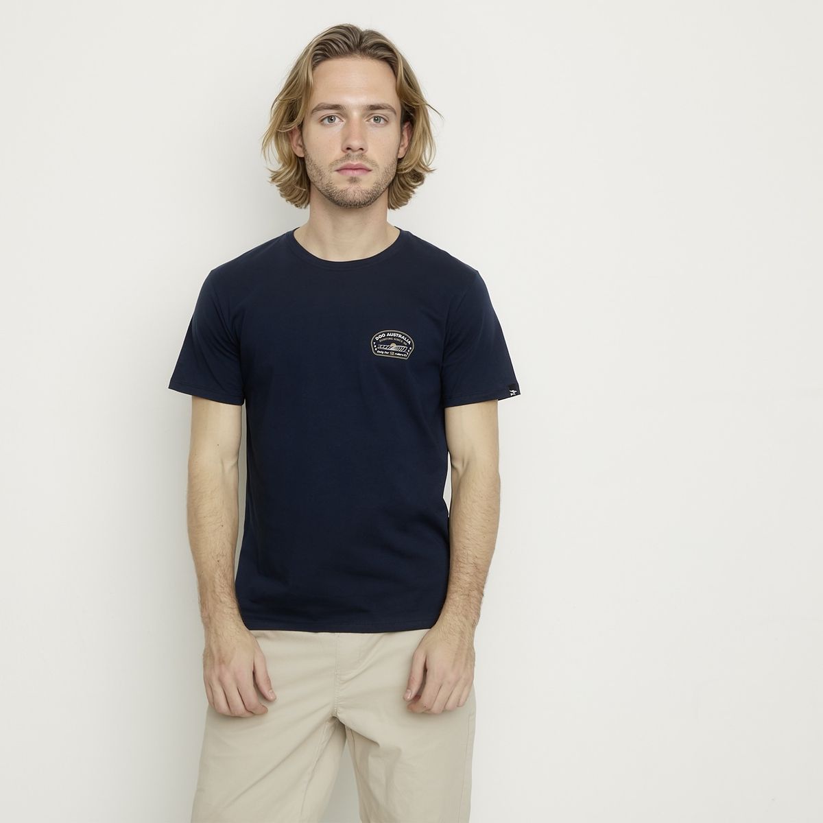 DOO AUSTRALIA - Polera Manga Corta Algodón Hombre Doo Australia