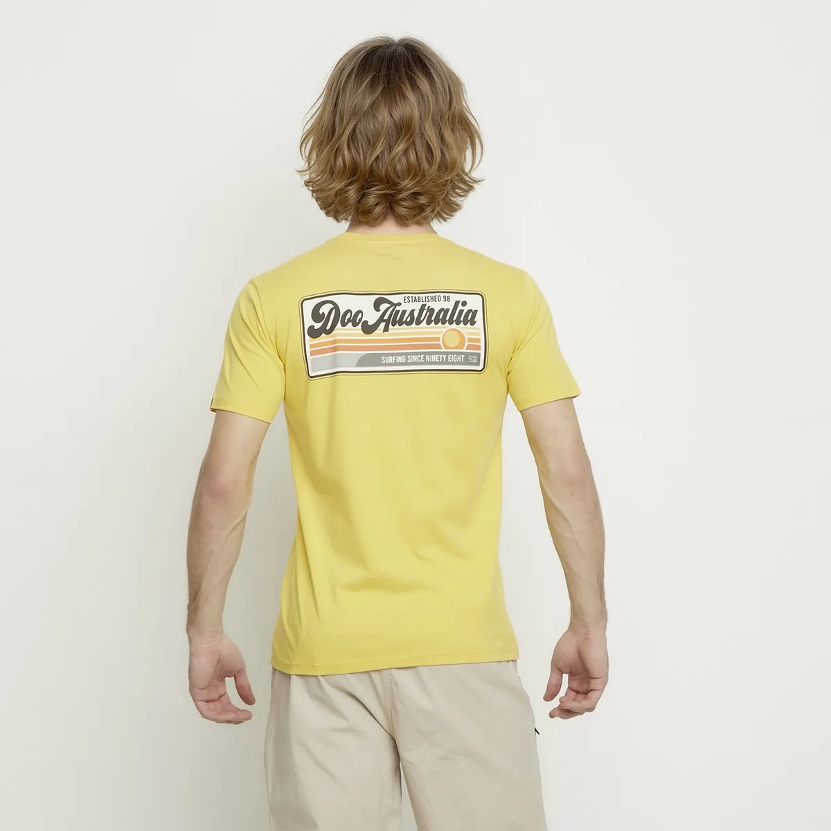 DOO AUSTRALIA - Polera Manga Corta Algodón Hombre Doo Australia