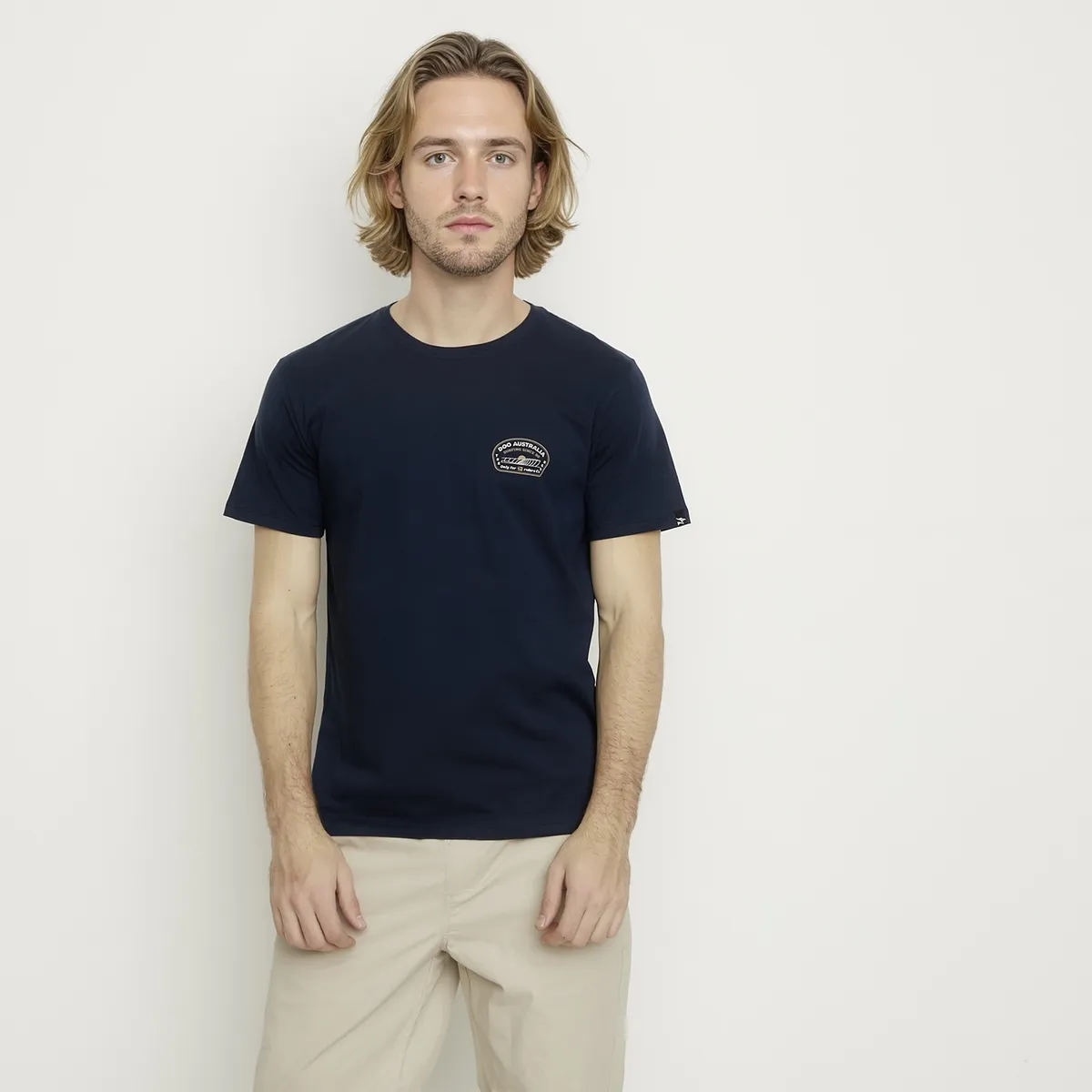 DOO AUSTRALIA - Polera Manga Corta Algodón Hombre Doo Australia