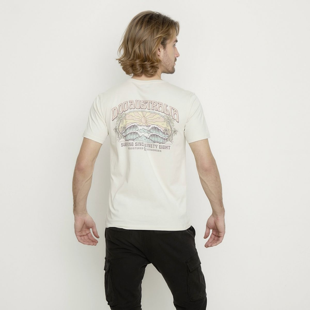 DOO AUSTRALIA - Polera Manga Corta Algodón Hombre Doo Australia