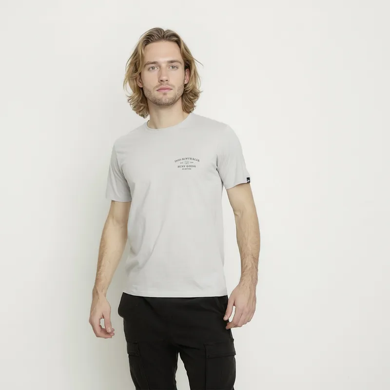 DOO AUSTRALIA - Polera Manga Corta Algodón Hombre Doo Australia