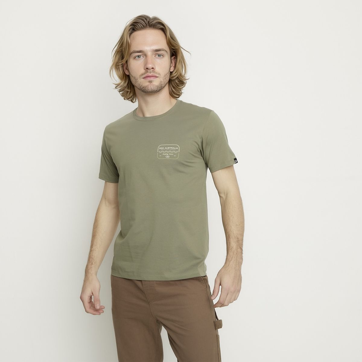 DOO AUSTRALIA - Polera Manga Corta Algodón Hombre Doo Australia