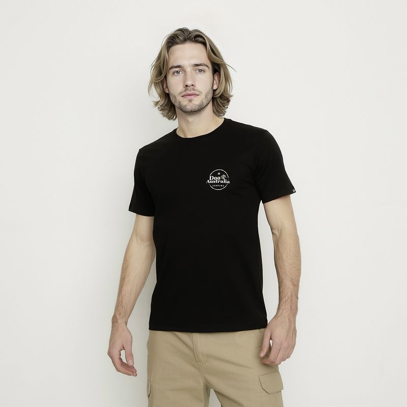 DOO AUSTRALIA - Polera Manga Corta Algodón Hombre Doo Australia