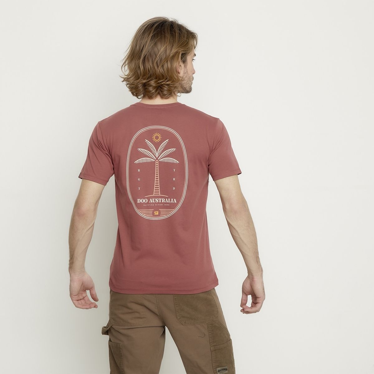 DOO AUSTRALIA - Polera Manga Corta Algodón Hombre Doo Australia