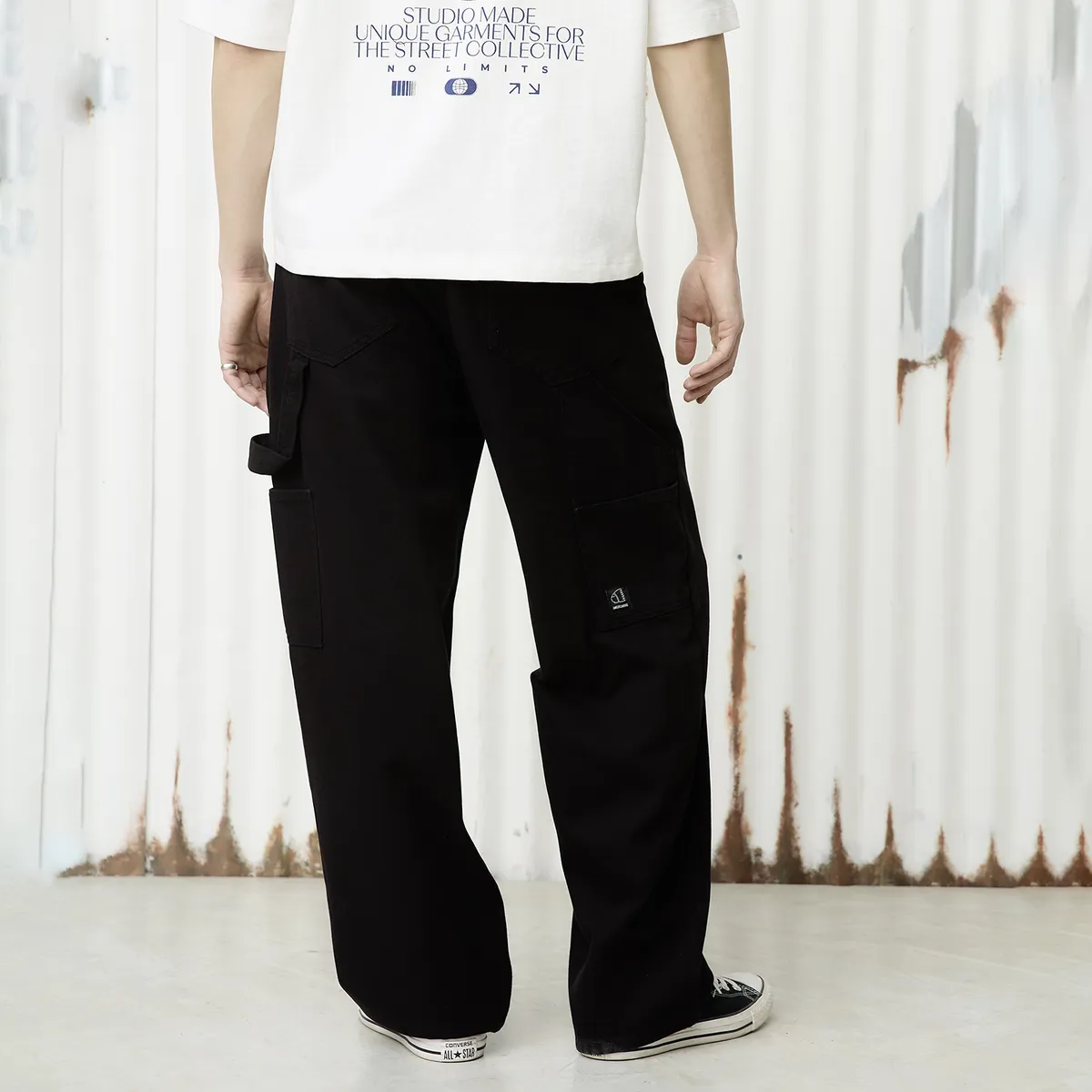 AMERICANINO - Jeans Straight Carpintero Hombre Americanino