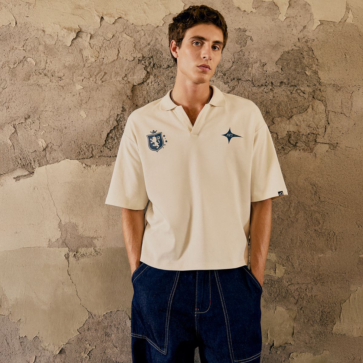 AMERICANINO - Polera Manga Corta Hombre Americanino