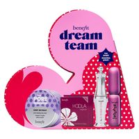 Kit Dream Team: Gel de Cejas, Bronzer, Máscara de Pestañas y Mascarilla