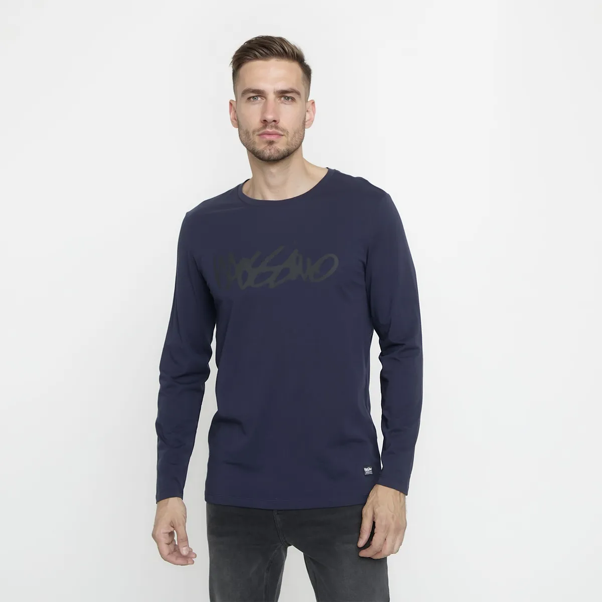 MOSSIMO - Polera Manga Larga Hombre Mossimo