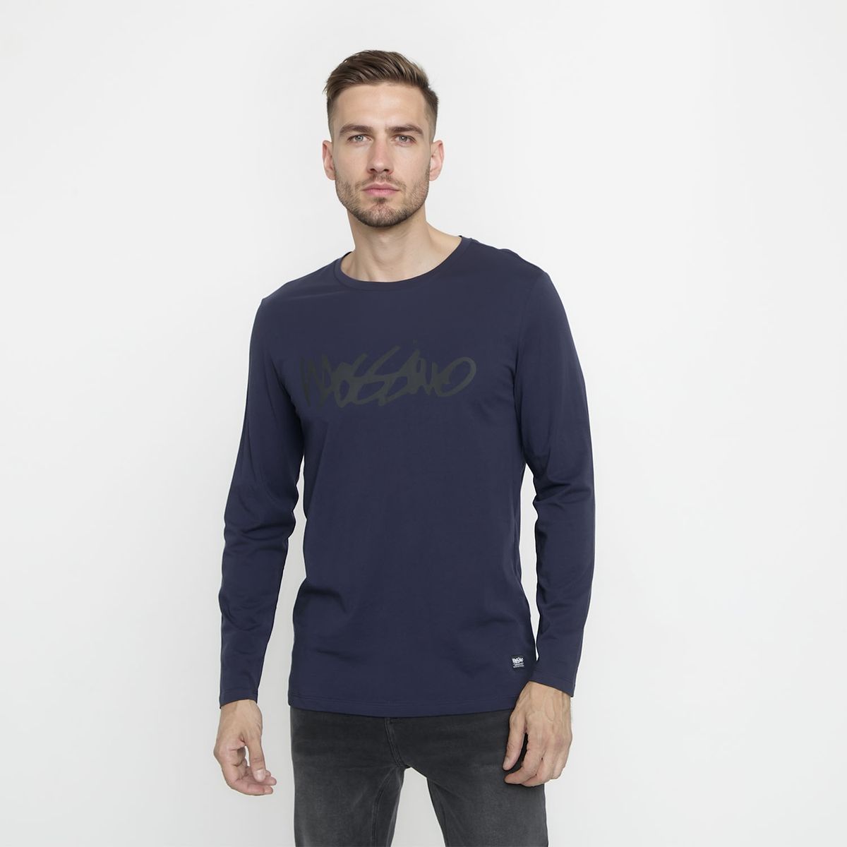 MOSSIMO - Polera Manga Larga Hombre Mossimo