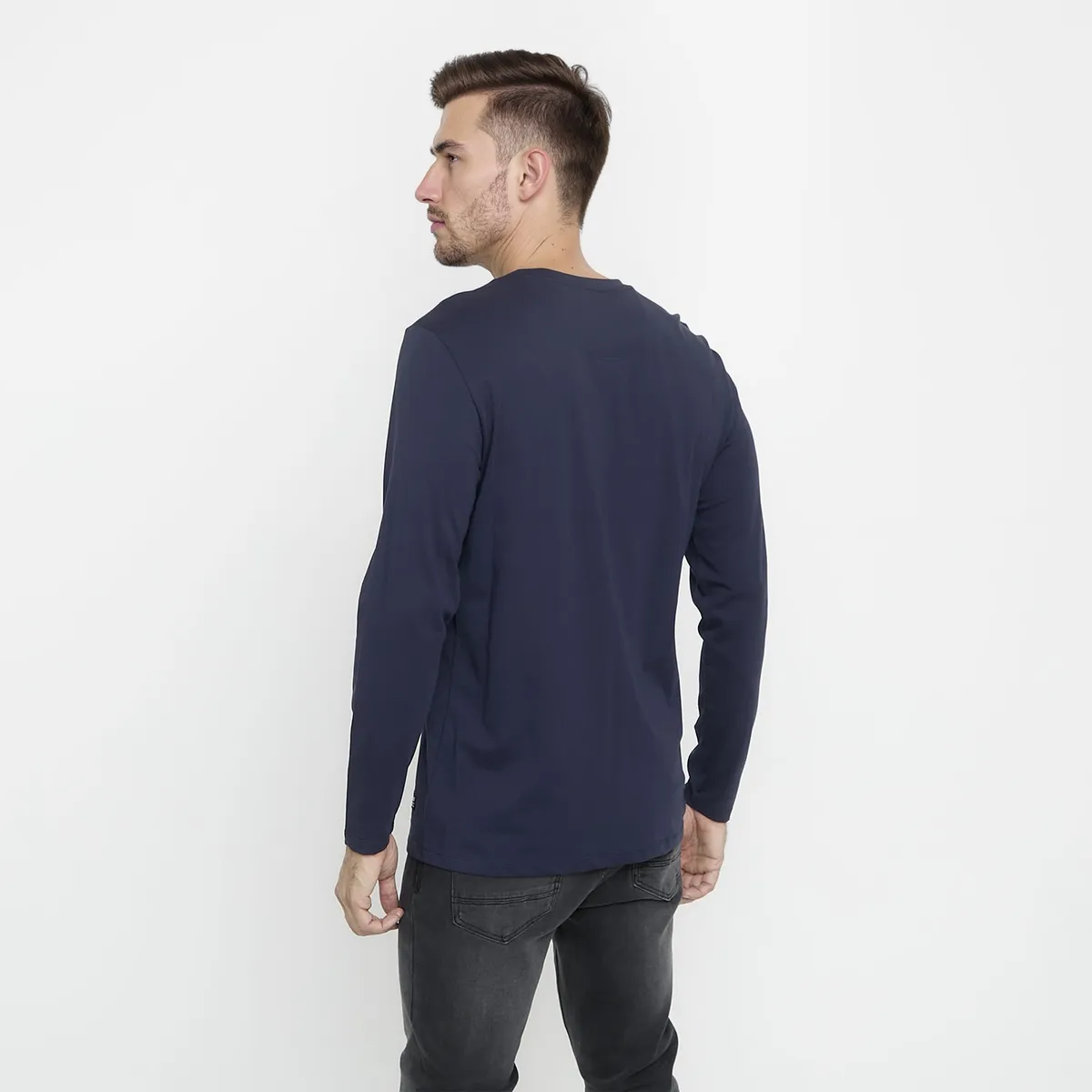 MOSSIMO - Polera Manga Larga Hombre Mossimo