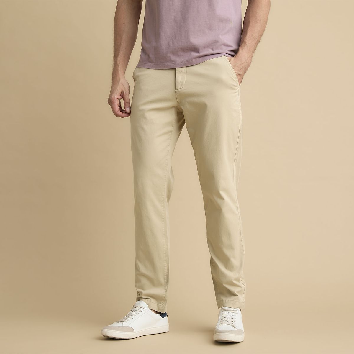 WOLF&HANK - Pantalón Chino Hombre Wolf&Hank Slim Fit Algodón