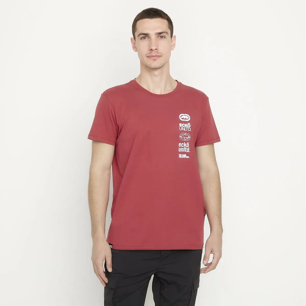 ECKO - Polera Manga Corta Algodón Hombre Ecko