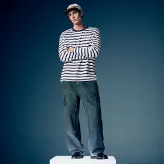 AMERICANINO - Jeans Baggy Cargo Hombre