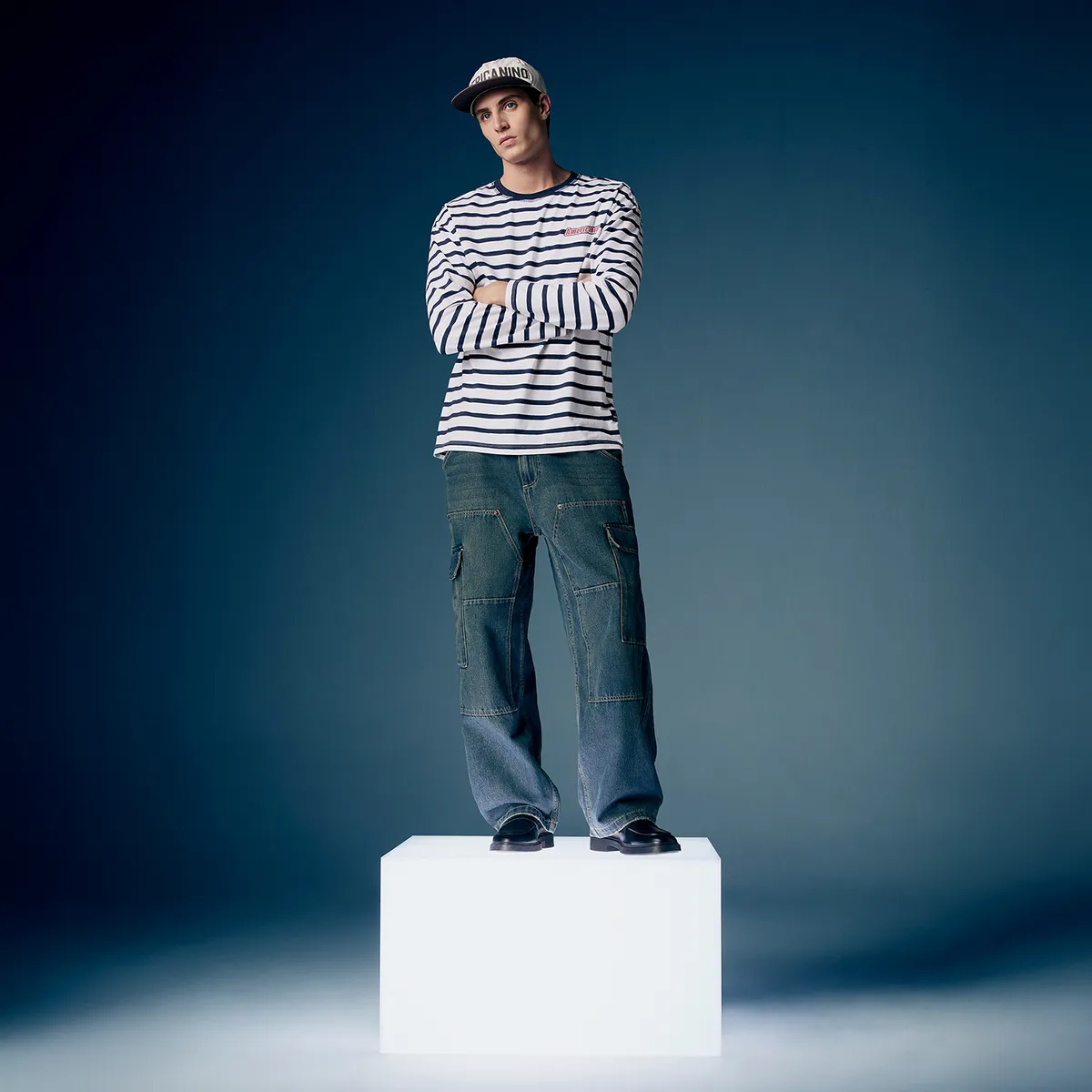 AMERICANINO - Jeans Baggy Hombre Americanino